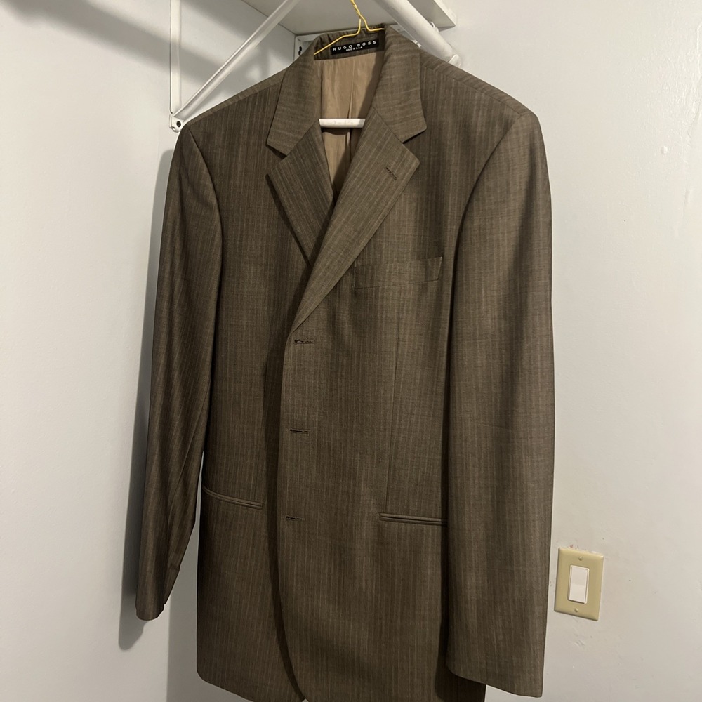 Hugo Boss men's brown sport coat 40 L